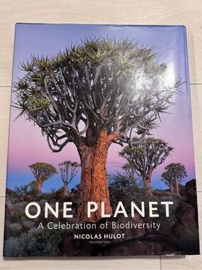 One Planet: A Celebration of Biodiversity by Nicholas Hulot XL Hardcover Book